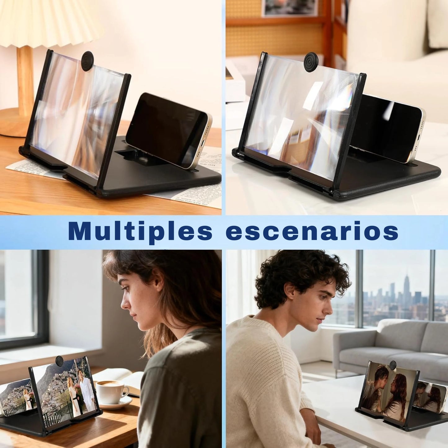 Mobile phone screen amplifier